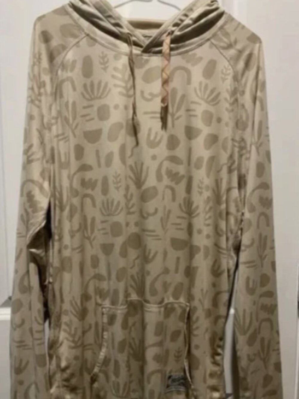 Howler Bros Gray Lightweight Hoodie Size Large
